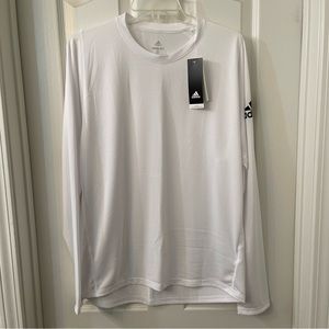 Adidas FreeLift Long Sleeve - White.  Mens: Medium.